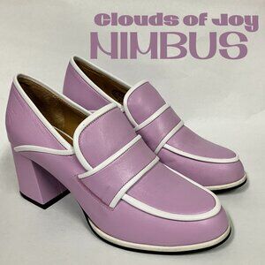 *BARELY USED* Fluevog Clouds of Joy NIMBUS, Lavender, Size 9.5 (best for 8.5)!
